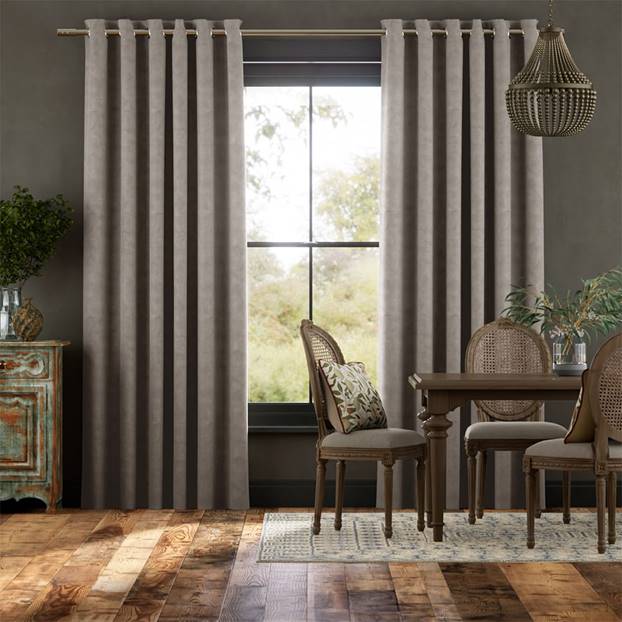 Hackney Velvet Clay Curtains thumbnail image